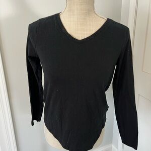 girls black long sleeve old navy top size XL (14)